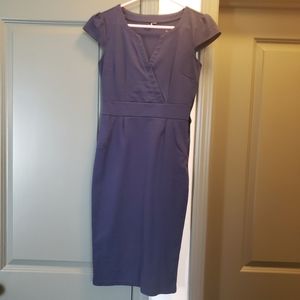 Miusol Blue Fitted Dress